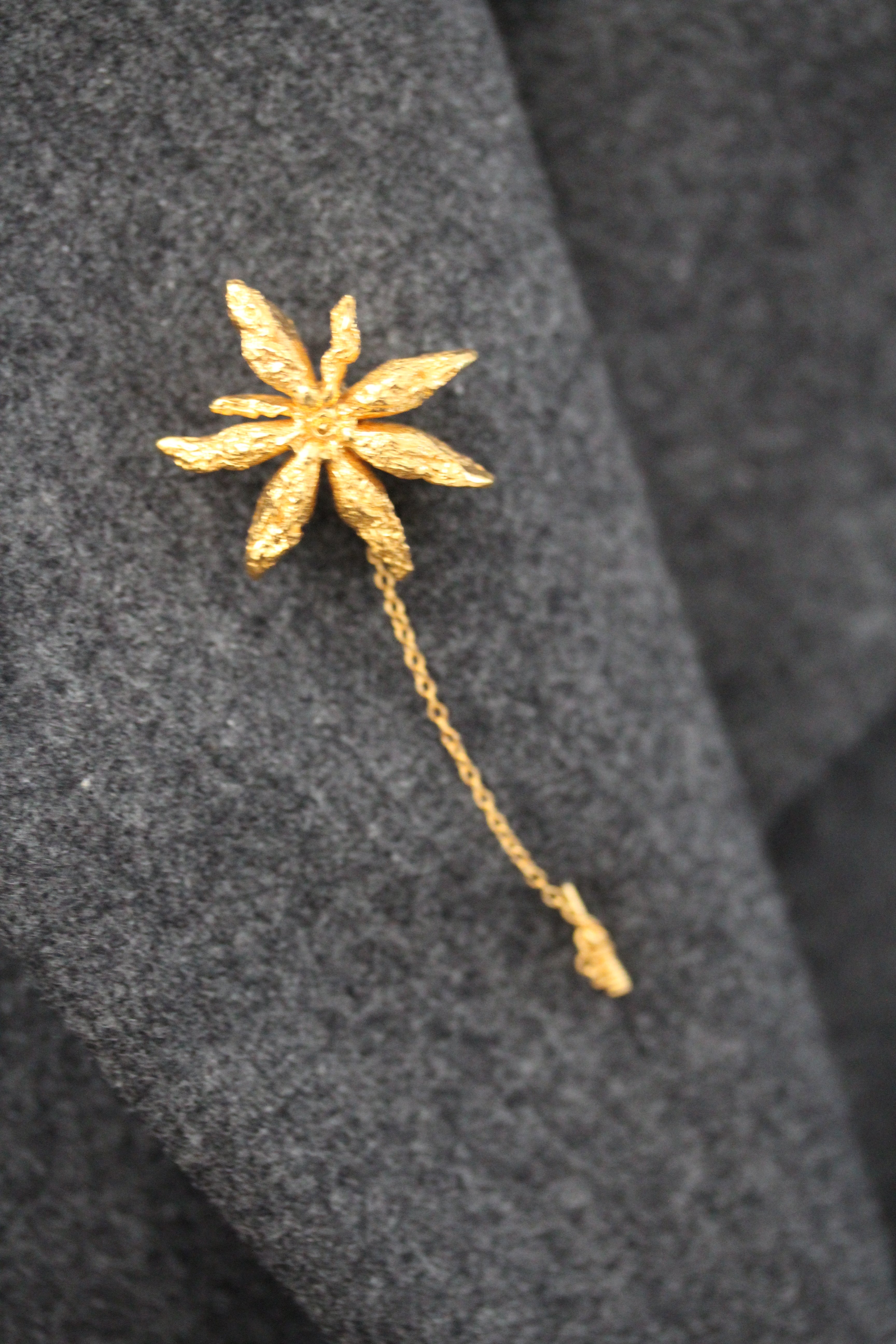 Anise in the Rough Brooch